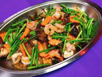 一品XO醬海參拌翠蔬