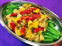 彩椒雙冬扒什蔬 (素)